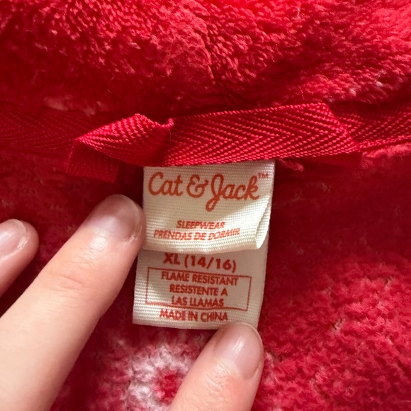 Cat & Jack Red Robe - Picture 2 of 2